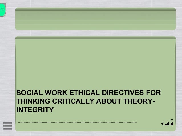 applying critical thinking and analysis in social work pdf